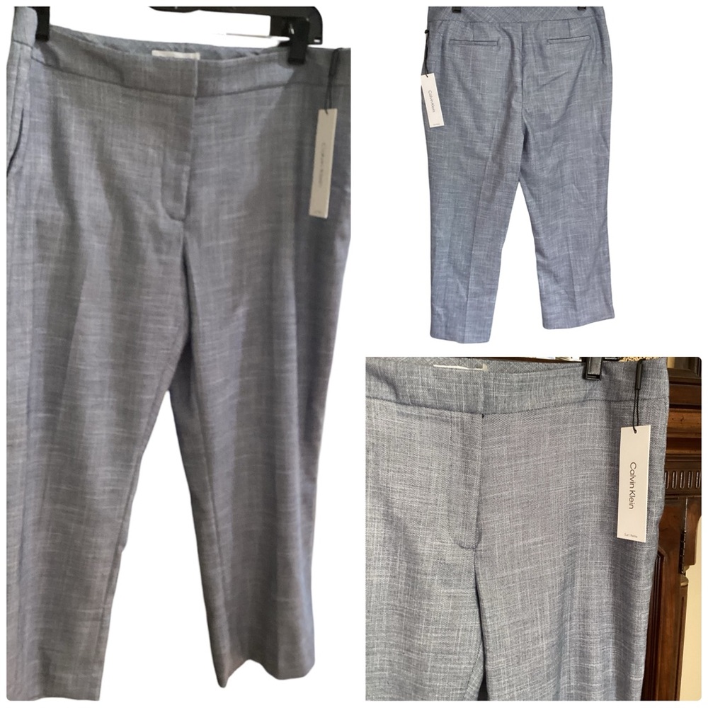 🪷 NWT Calvin Klein Crop Dress Pants 12P